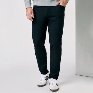 Vuori Meta Pant Athletic Slim Trouser Black 38 x 31